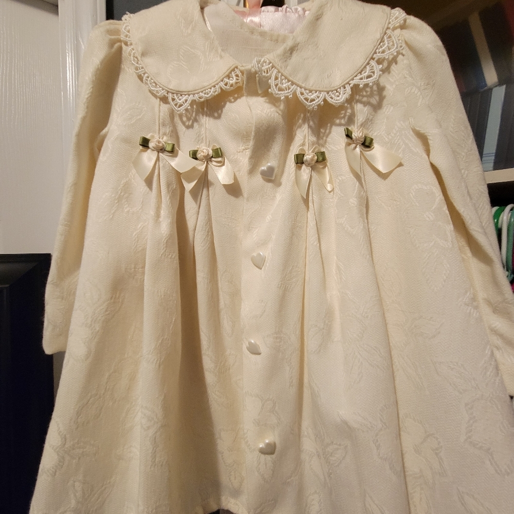 Dress with matching jacket.